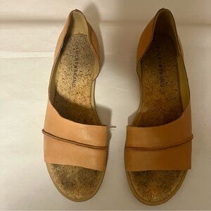 Lucky Brand Fentin 2 Tan Open-Toe Sandals
